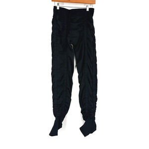 Black Ruched Leggings